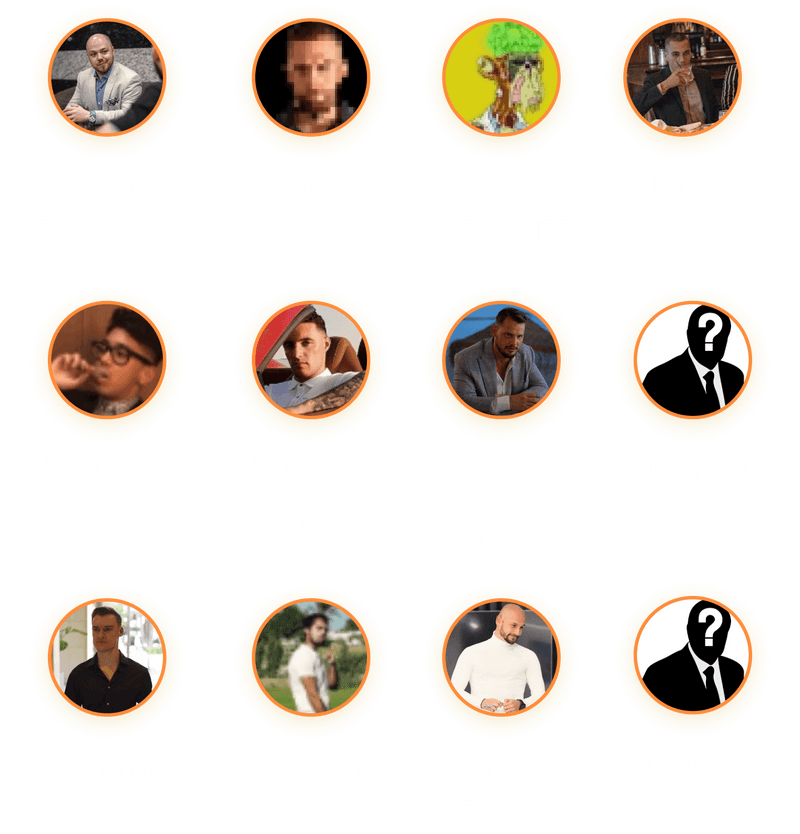 Photos of The Real World professors